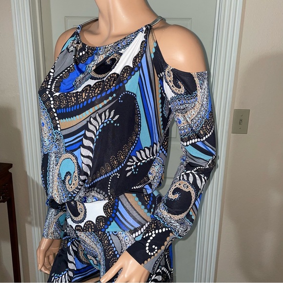 Julian Chang Cold Shoulder Jumpsuit - Picture 12 of 16